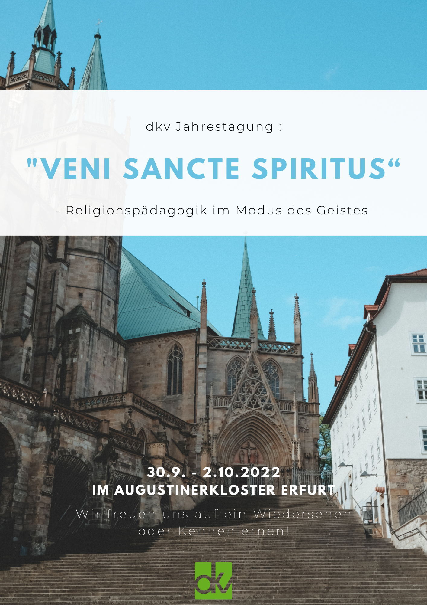 Jetzt anmelden! | dkv-Jahrestagung vom 30.09—2.10.2022 im Augustinerkloster in Erfurt
